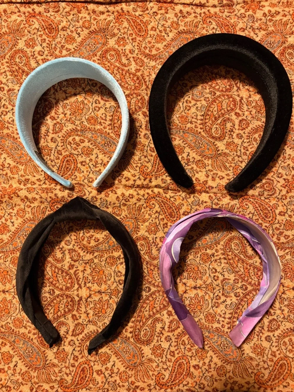 Lot of headbands from free people, urban outfitters, local boutiques